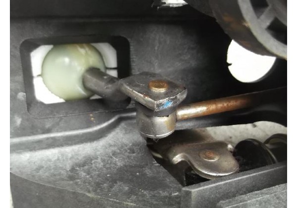 куліса з тросами Peugeot 307, Citroen C4 1.6 hdi, 2400JJ, 9655251480, 9657303580